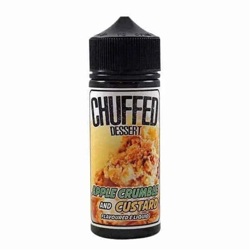 Apple Crumble & Custard - Chuffed Dessert 100ml - Vape Lab