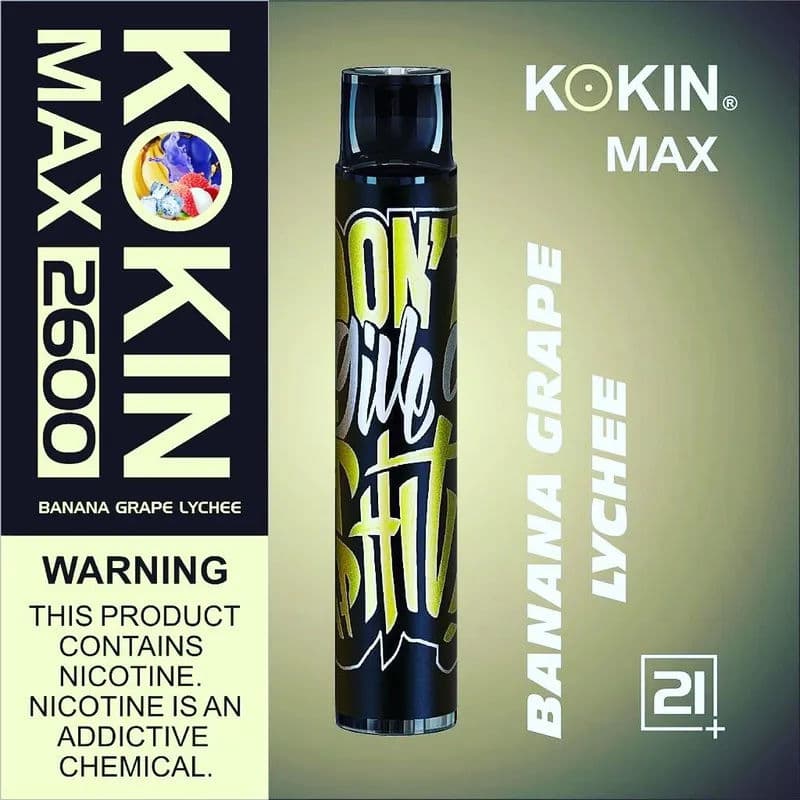 Banana Grape Lychee KOKIN Max - Vape Lab