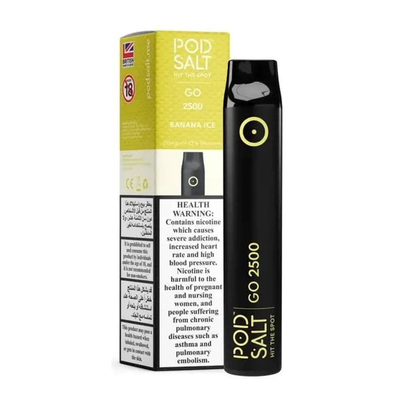 Banana Ice-Pod Salt Go - Vape Lab