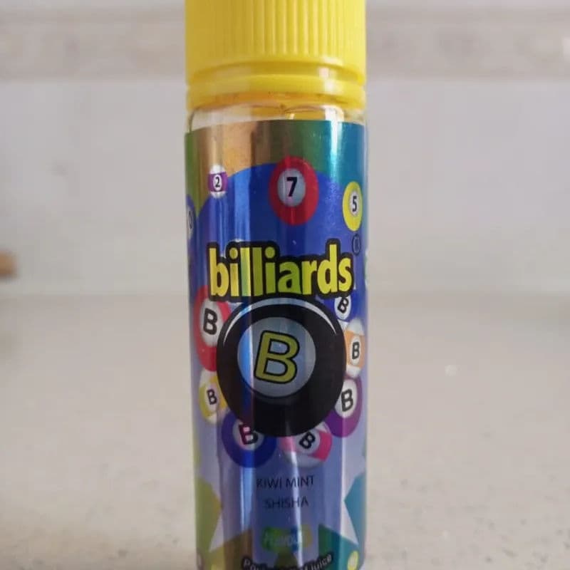 Billiards Kiwi Mint Shisha 60ml 12mg - Vape Lab