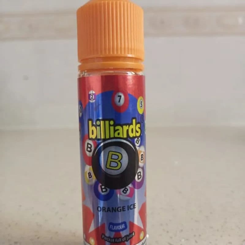 Billiards Orange Ice 60ml 12mg - Vape Lab