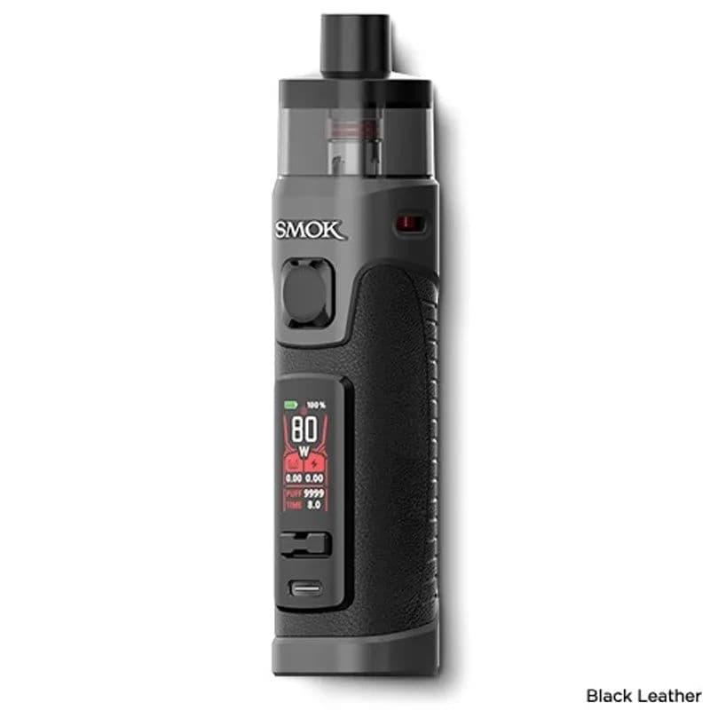 Black Leather Smok RPM 5 Pro Pod - Vape Lab