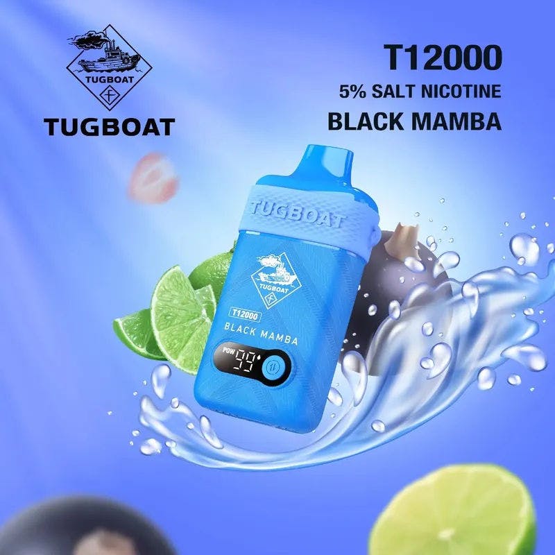 Black Mamba Tugboat T12000 - Vape Lab