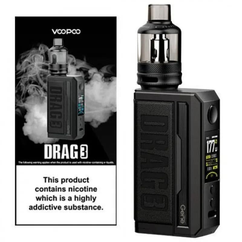 Black Umber Drag 3 TPP-X Kit - Vape Lab