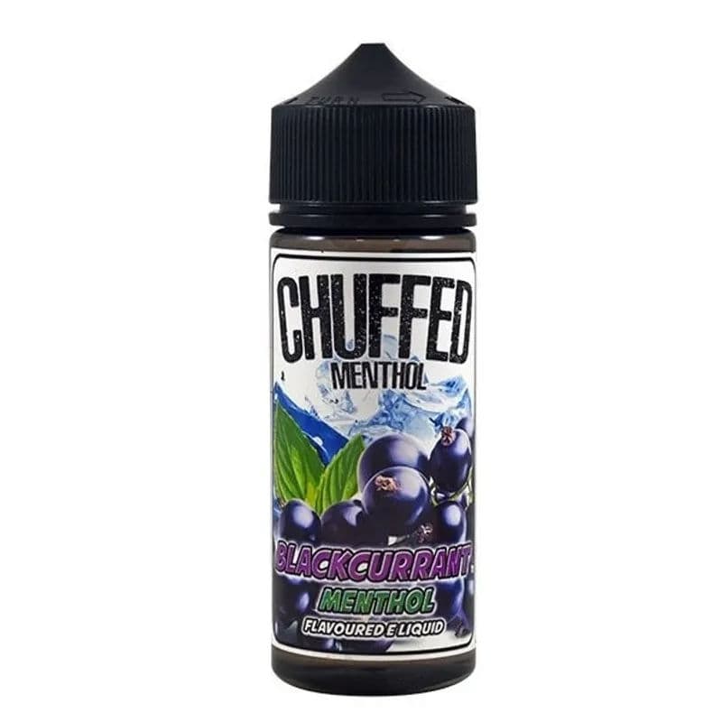 Blackcurrant Menthol - Chuffed Menthol 100ml  - Vape Lab