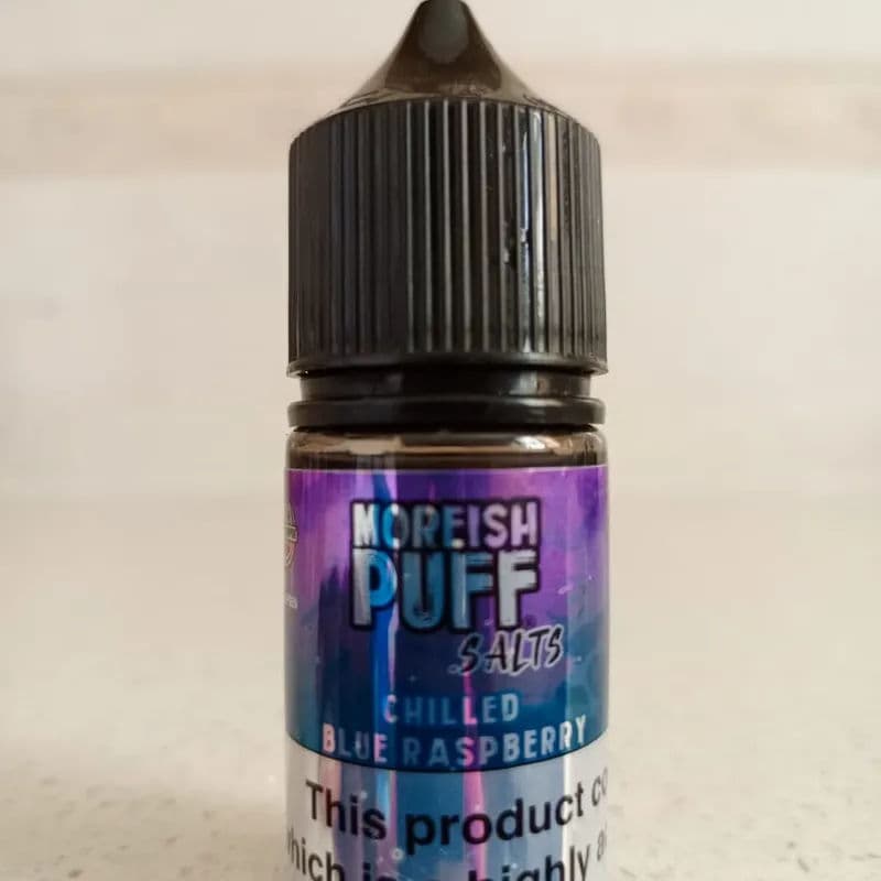 Chilled Blue Raspberry Moreish Puff Salt - Vape Lab