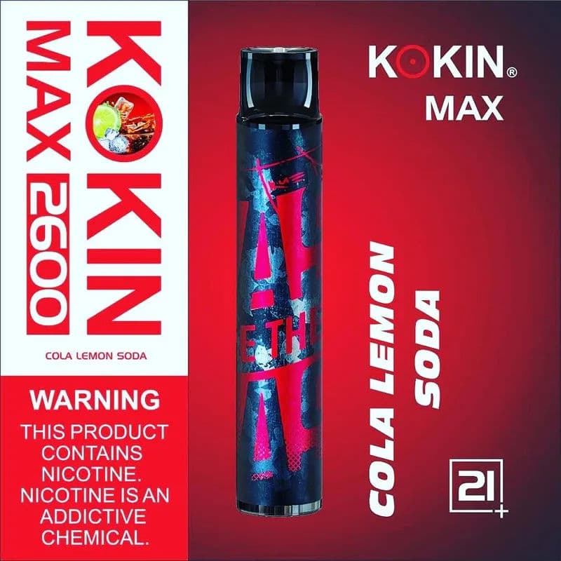 Cola Lemon Soda KOKIN Max - Vape Lab