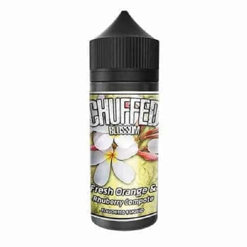 Fresh  Orange & Rhubarb Compote- Chuffed Blossom 100ml - Vape Lab