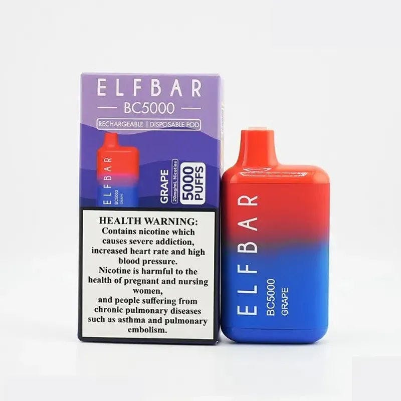 Grape Elfbar BC5000 - Vape Lab