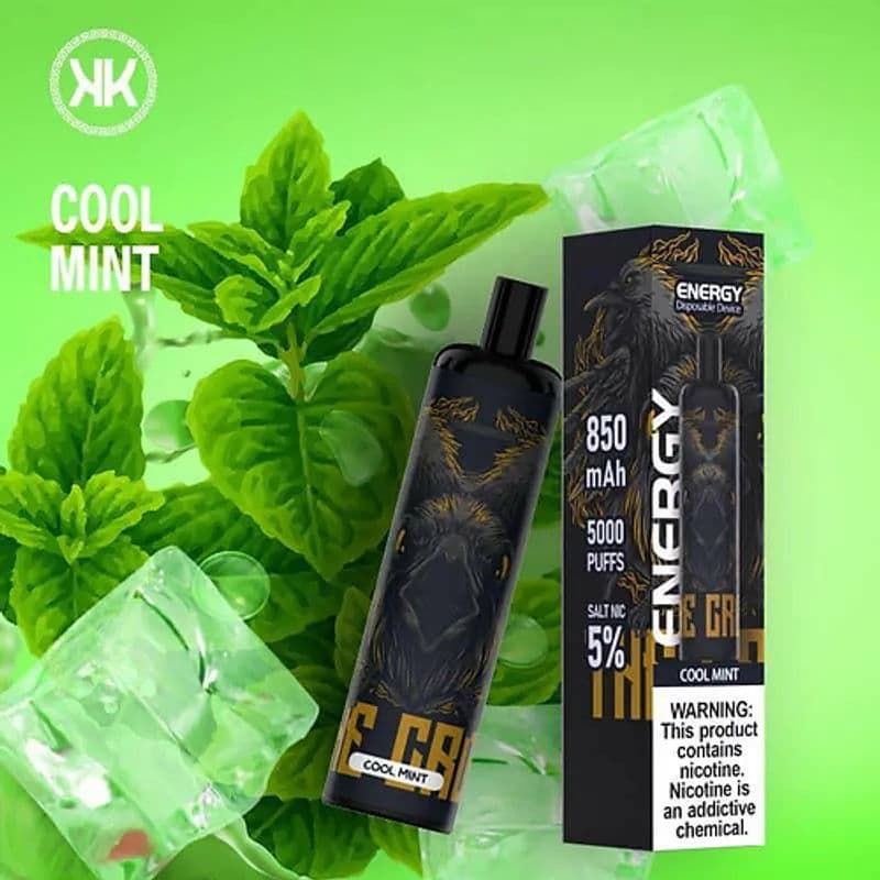 KK Energy Cool Mint 5000 Puffs - Vape Lab