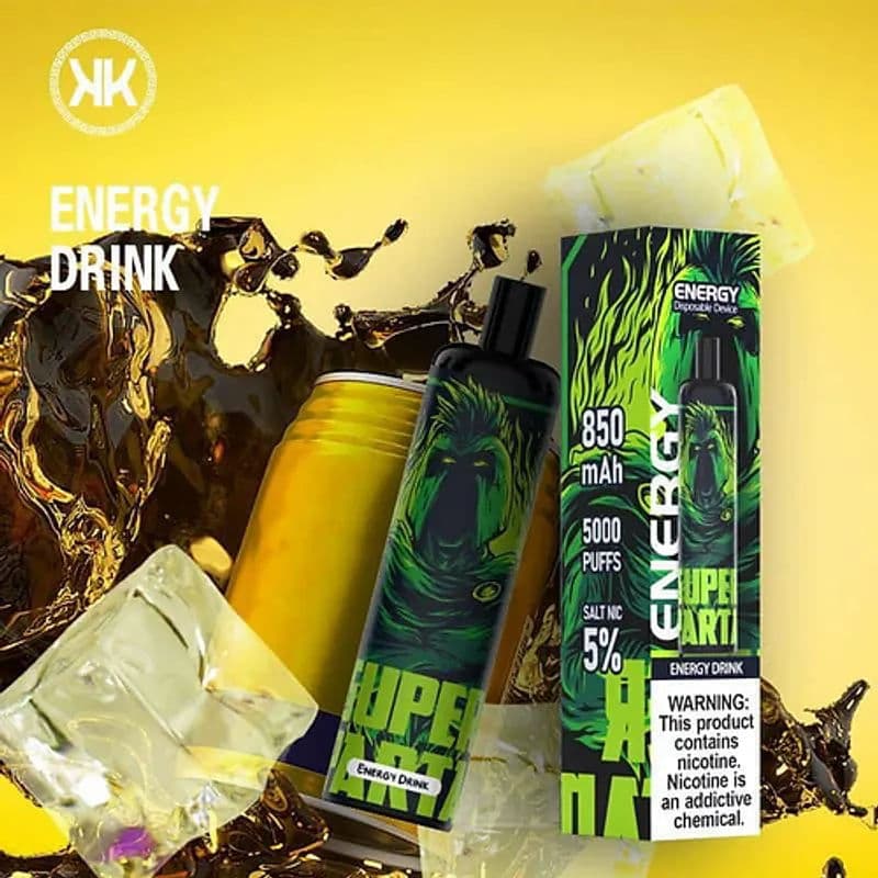 KK Energy Energy Drink  5000 Puffs - Vape Lab