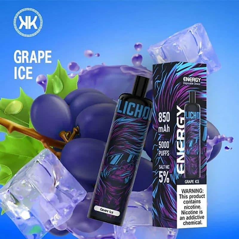 KK Energy Grape Ice 5000 Puffs - Vape Lab