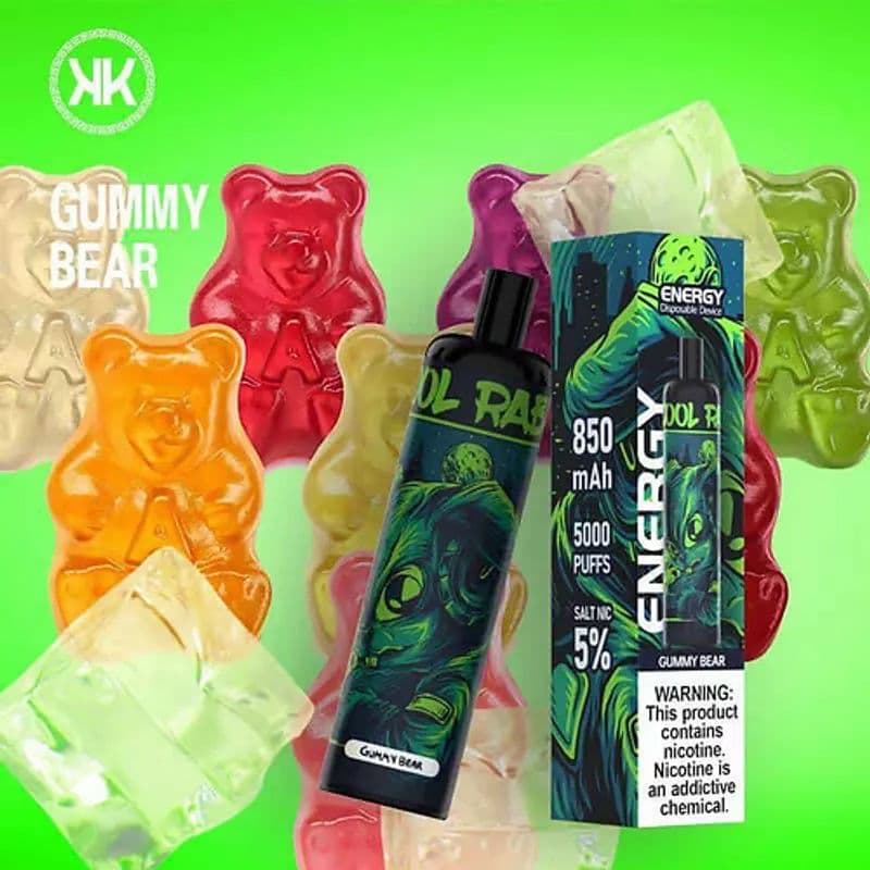 KK Energy Gummy Bear 5000 Puffs - Vape Lab