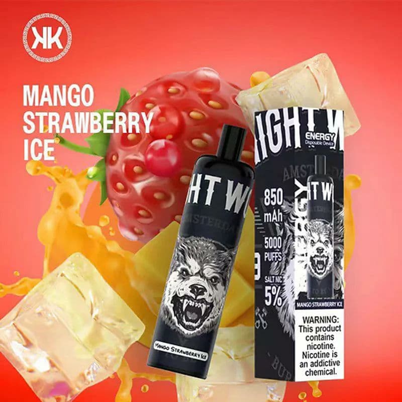 KK Energy Mango Strawberry Ice 5000 Puffs - Vape Lab