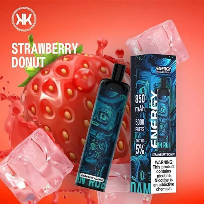 KK Energy Strawberry Donut  5000 Puffs - Vape Lab