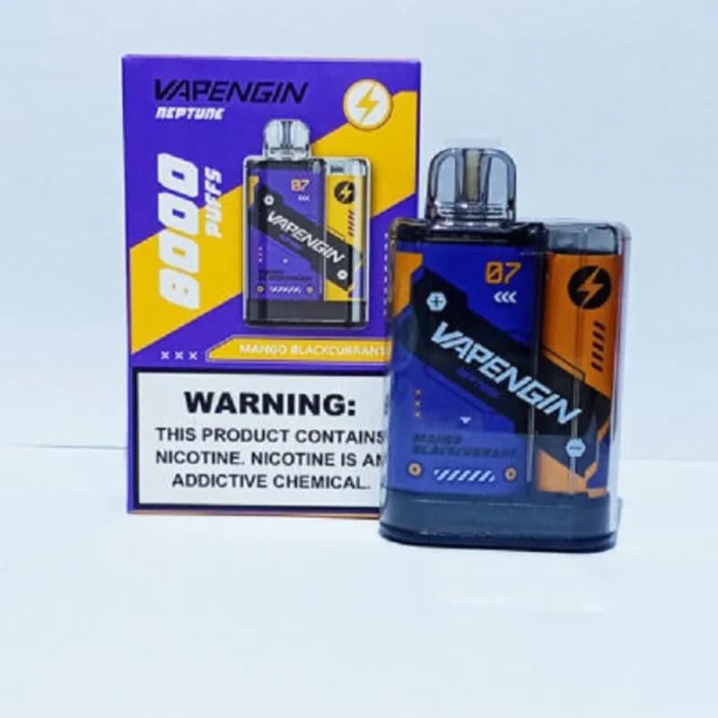 Mango Blackcurrant Vapengin Neptune 8000 - Vape Lab