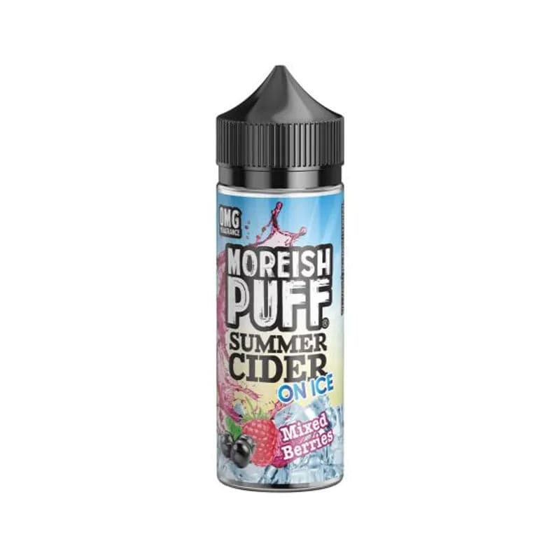 Moreish Puff Summer Cider on ice -Mixed Berries - Vape Lab