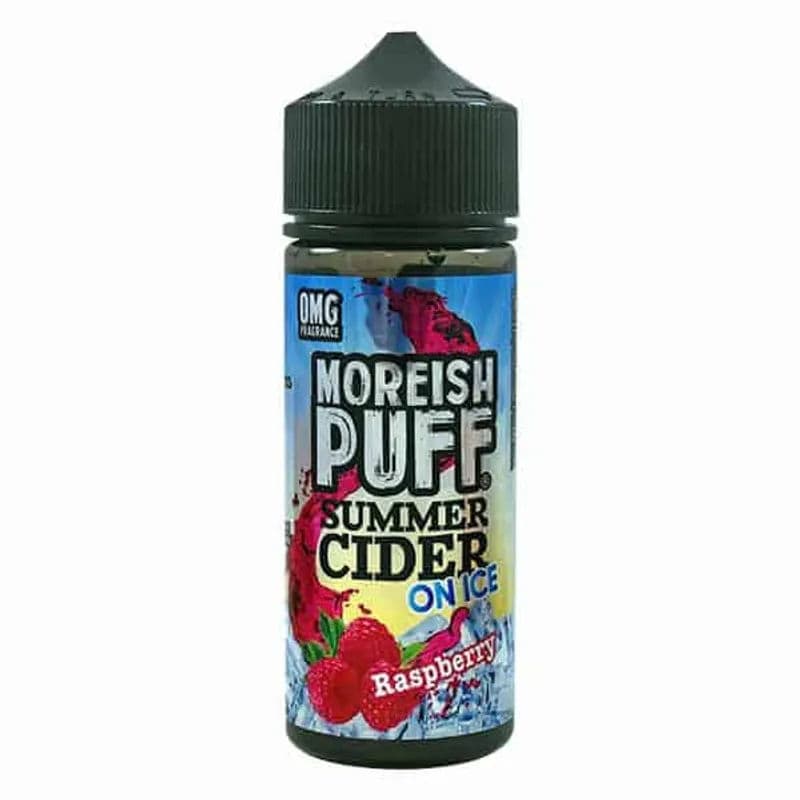 Moreish Puff Summer Cider on ice-Raspberry - Vape Lab