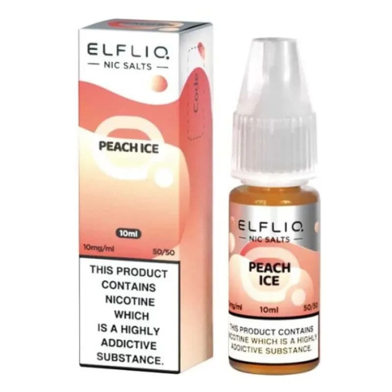 Peach Ice Elf Liq 10ml - Vape Lab