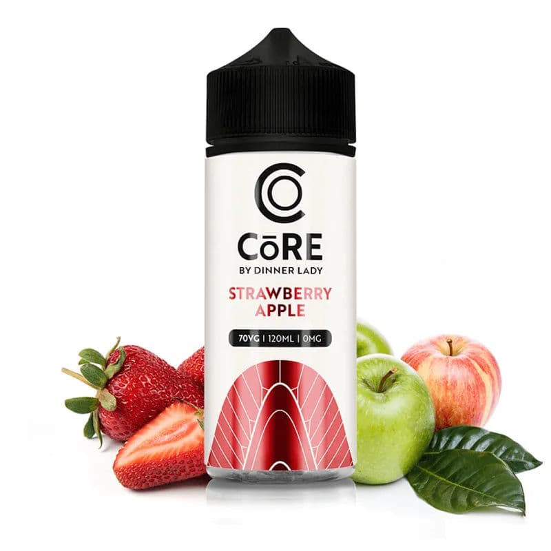 Strawberry Apple -Core By Dinner Lady 120ml 3mg - Vape Lab