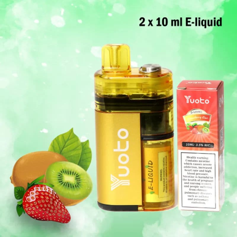 Strawberry Kiwi Yuoto Zero - Vape Lab