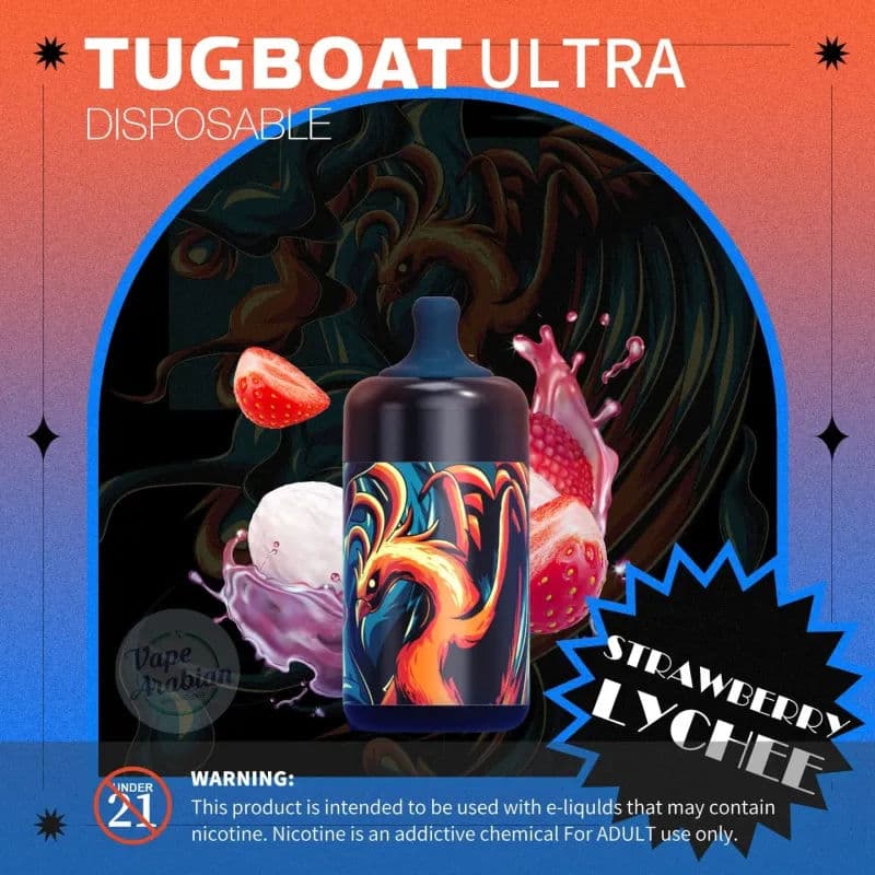 Strawberry Lychee TUGBOAT ULTRA - Vape Lab