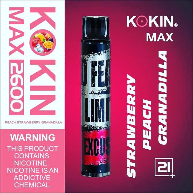 Strawberry Peach Granadilla KOKIN Max - Vape Lab