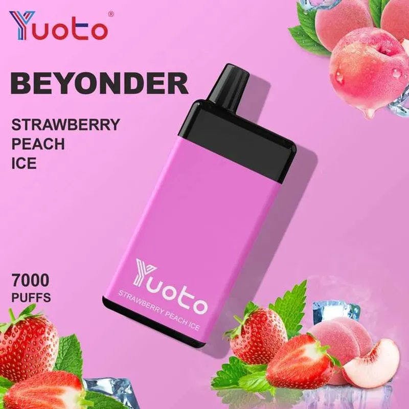Strawberry Peach Ice Yuoto 7K PUFFS - Vape Lab