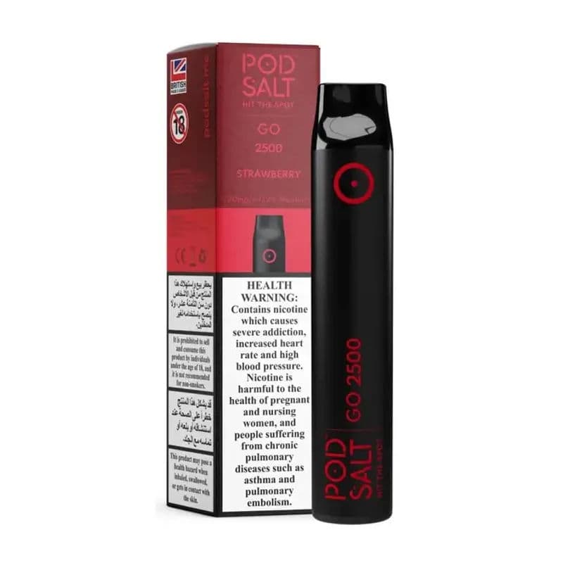 Strawberry-Pod Salt Go - Vape Lab