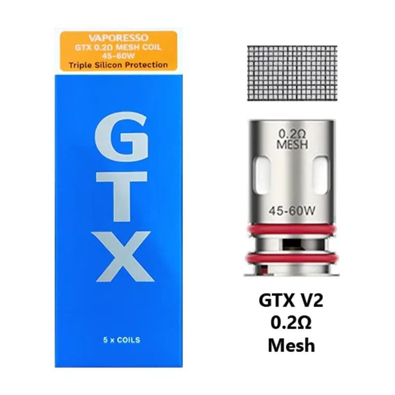 Vaporesso GTX 0.2 Ohm Mesh Coil - Vape Lab