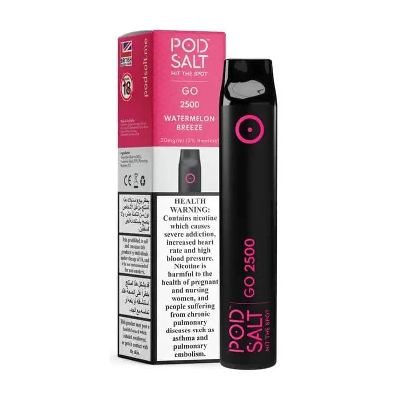 Watermelon Breeze-Pod Salt Go - Vape Lab