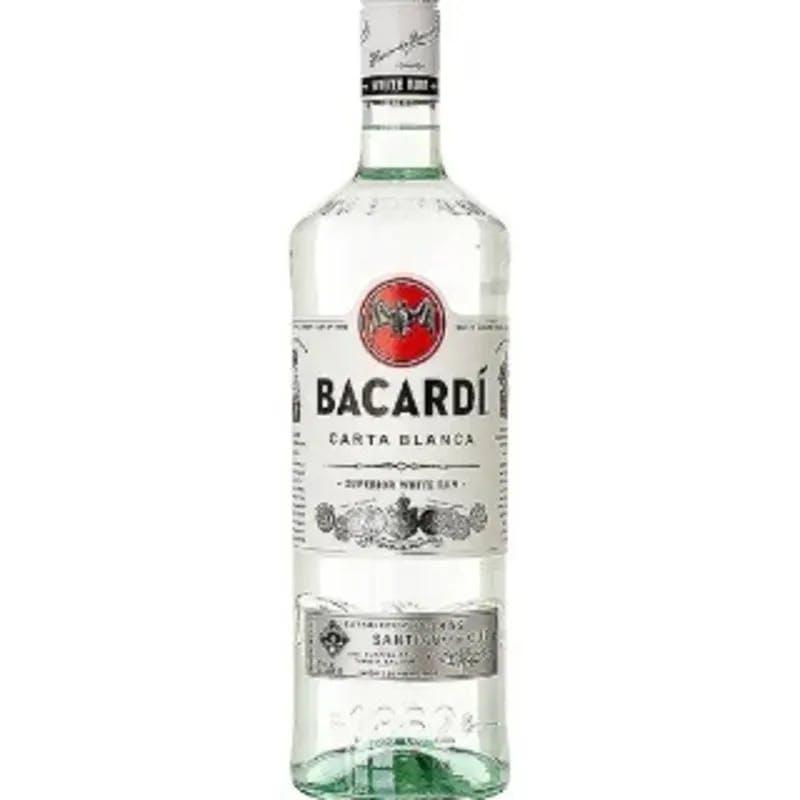 Bacardi White Carta Blanca 750ml - Vape Lab