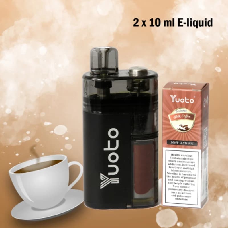 Milk Coffee Yuoto Zero - Vape Lab