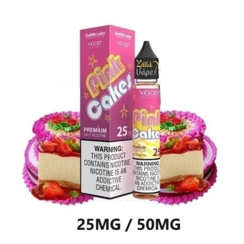 Vgod Pink Cakes 30ml - Vape Lab