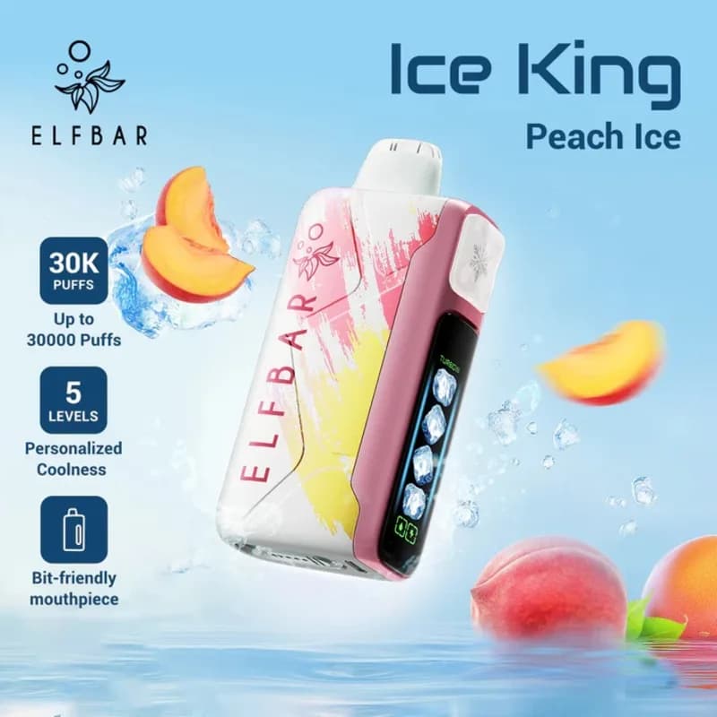 Peach Ice-ELFBAR - Vape Lab