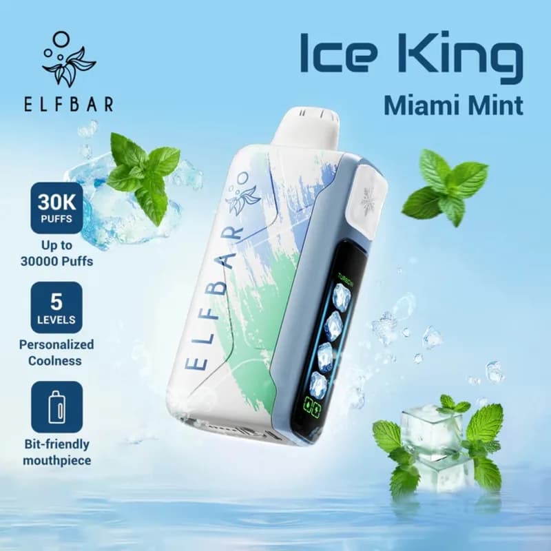 Miami Mint-ELFBAR - Vape Lab