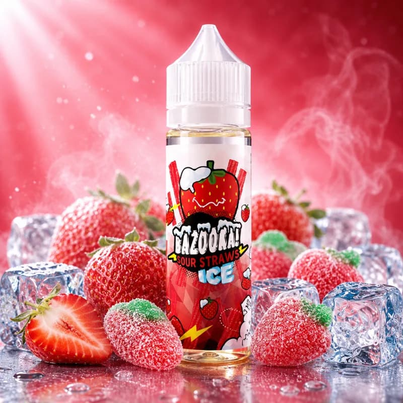 Strawberry Bazooka 60ml - Vape Lab