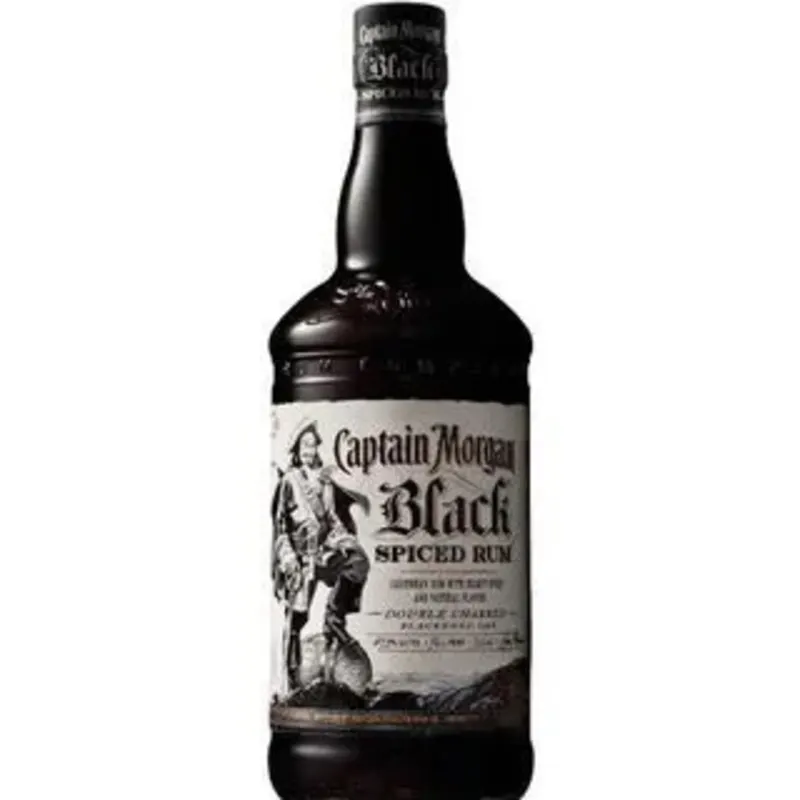 Captain Morgan Black Spiced Rum 1L Captain Morgan Black Spiced Rum 1L - Vape Lab