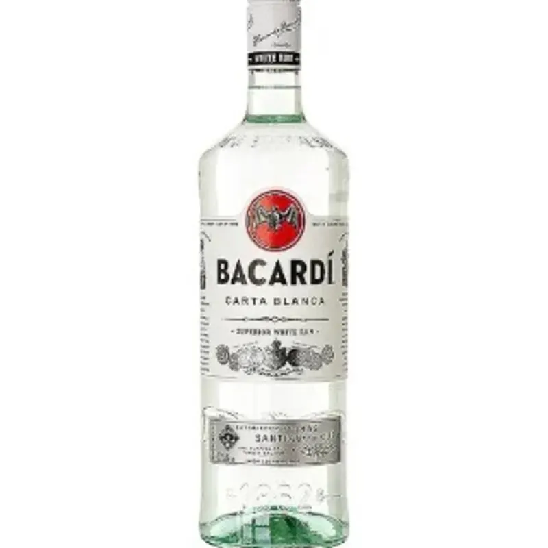 Bacardi White Carta Blanca 750ml Bacardi White Carta Blanca 750ml - Vape Lab