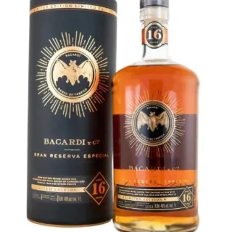 Bacardi Reserva Especial 16 Years 750L Bacardi Reserva Especial 16 Years 750L - Vape Lab