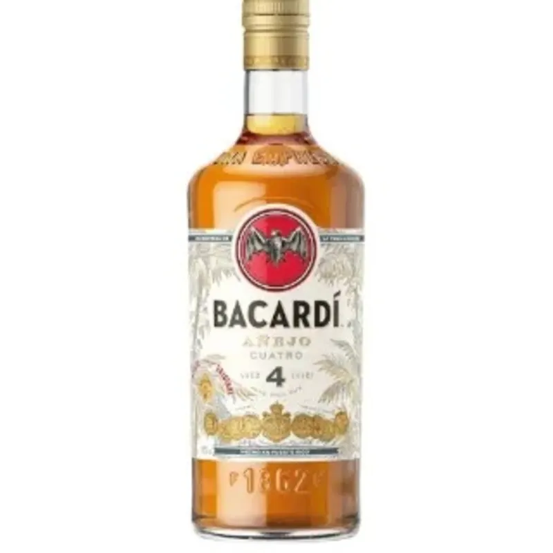 Bacardi Anejo Cuatro 4 Years 750L Bacardi Anejo Cuatro 4 Years 750L - Vape Lab