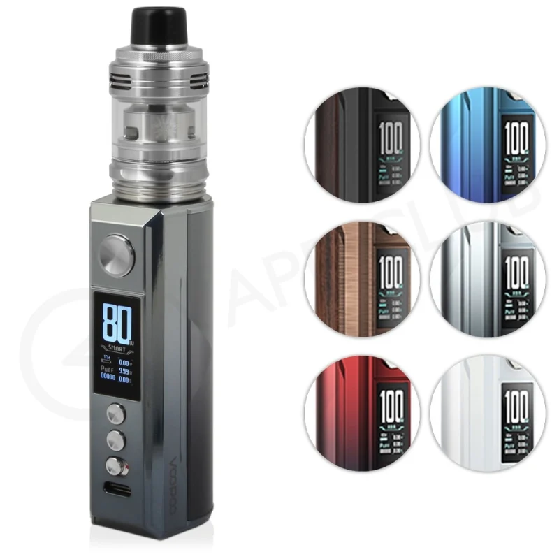 VOOPOO DRAG M1OOS - Silver & Black VOOPOO DRAG M1OOS - Silver & Black - Vape Lab