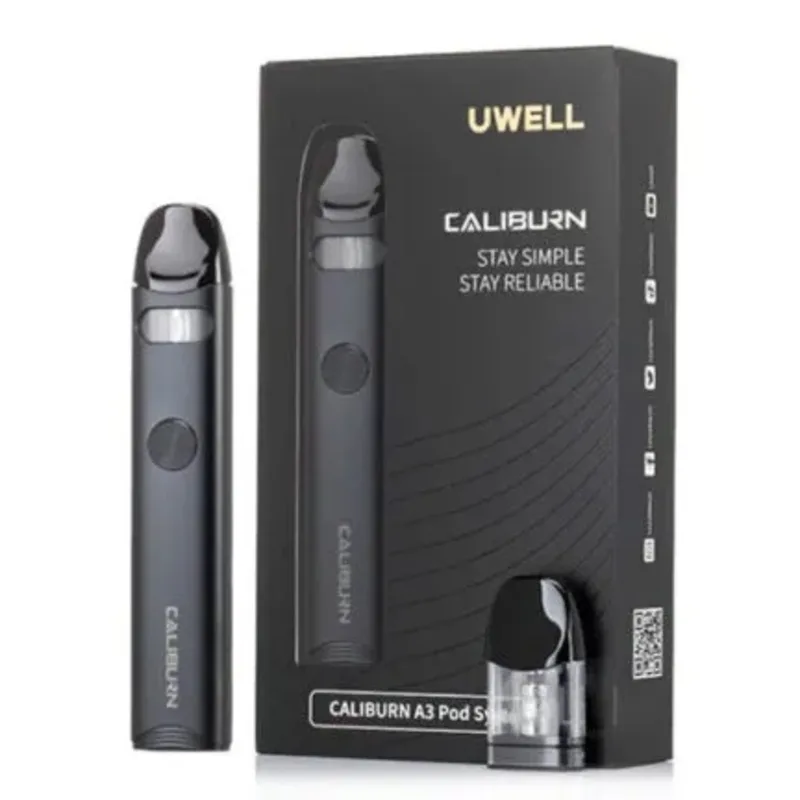 Uwell Caliburn A3  Pod Kit Gray Uwell Caliburn A3  Pod Kit Gray - Vape Lab