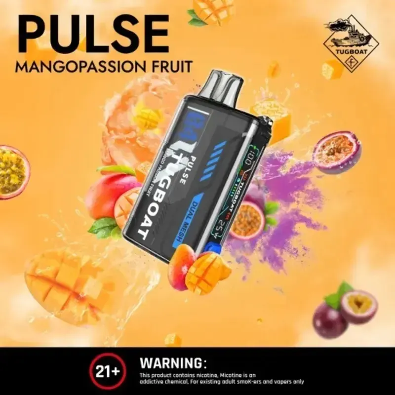 Mango Passion Fruit Tugboat Pulse Mango Passion Fruit Tugboat Pulse - Vape Lab