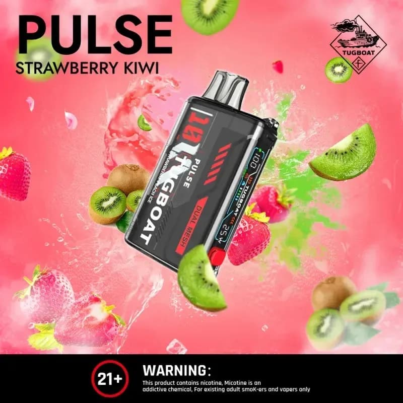 Strawberry Kiwi Tugboat Pulse Strawberry Kiwi Tugboat Pulse - Vape Lab
