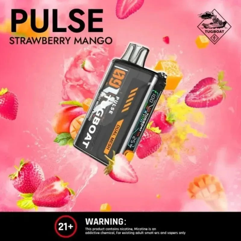 Strawberry Mango Tugboat Pulse Strawberry Mango Tugboat Pulse - Vape Lab