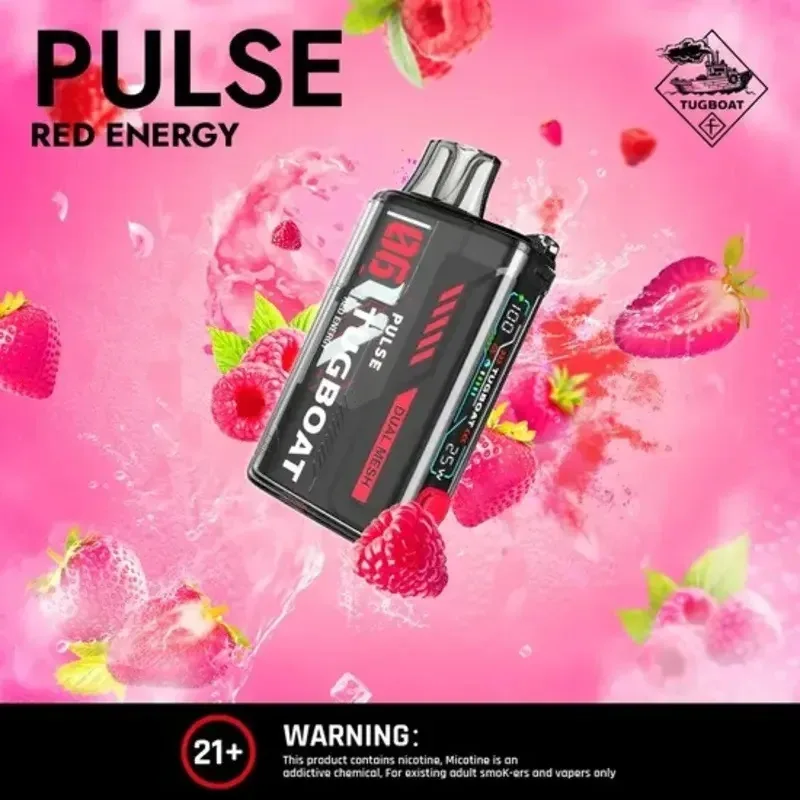 Red Energy Tugboat Pulse Red Energy Tugboat Pulse - Vape Lab