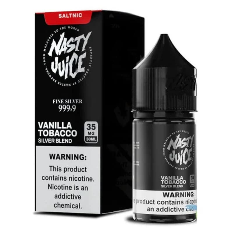 Vanilla Tobacco Nasty Salt 30ml Vanilla Tobacco Nasty Salt 30ml - Vape Lab