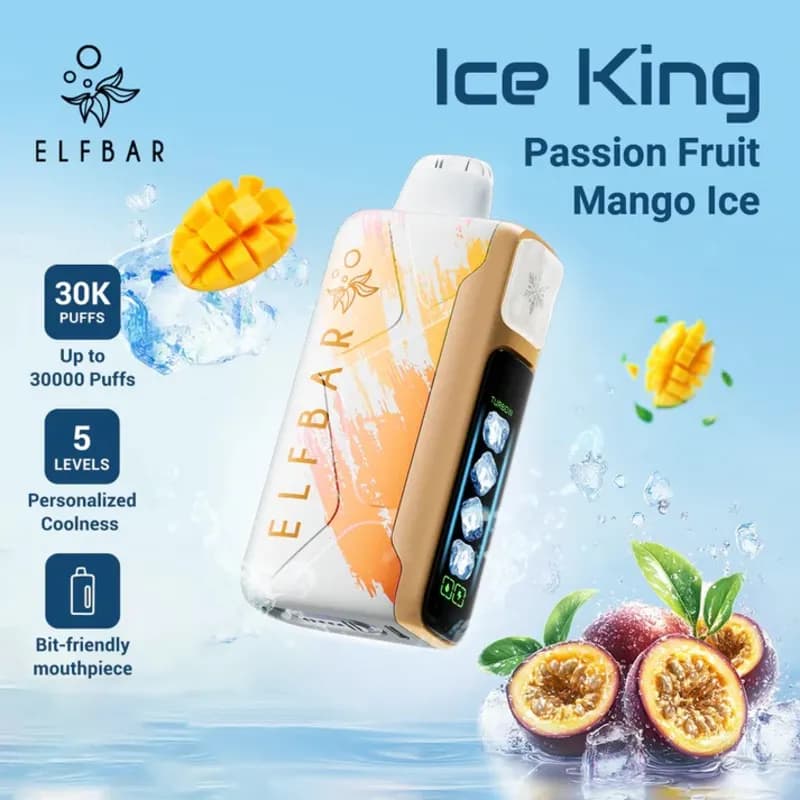 Passion fruit Mango Ice-ELFBAR Passion fruit Mango Ice-ELFBAR - Vape Lab