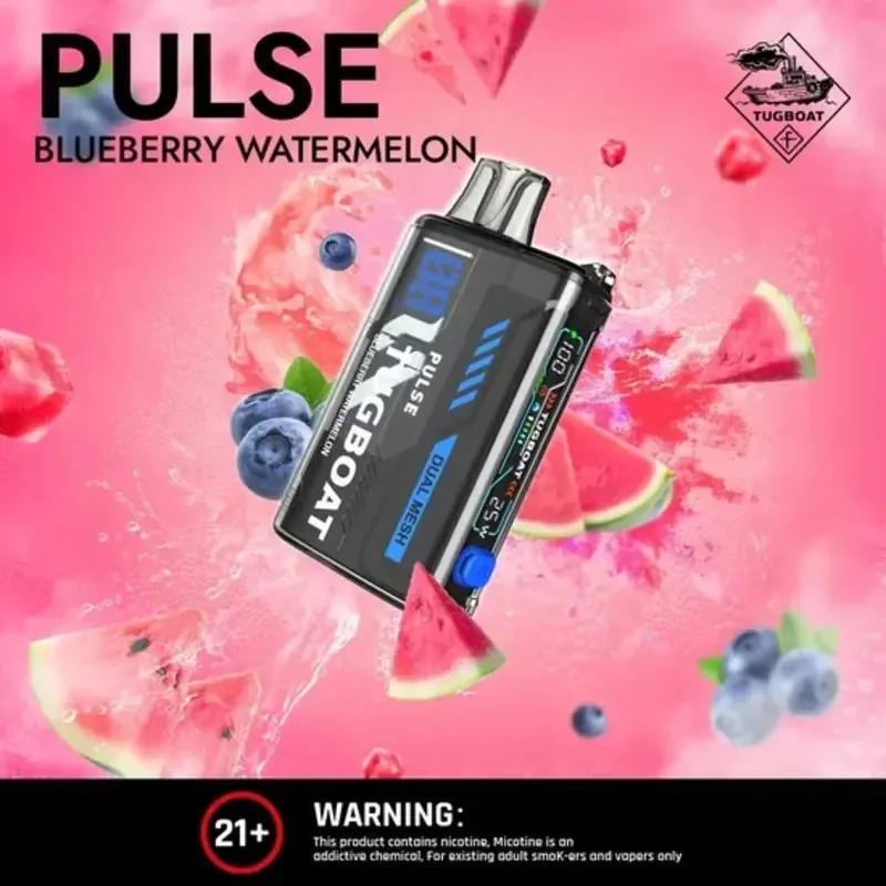 Blueberry Watermelon Tugboat Pulse Blueberry Watermelon Tugboat Pulse - Vape Lab